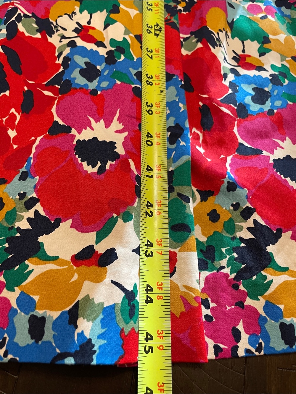 Boden Floral Fit and Flare Midi Dress US 4R UK 8R - Picture 8 of 11